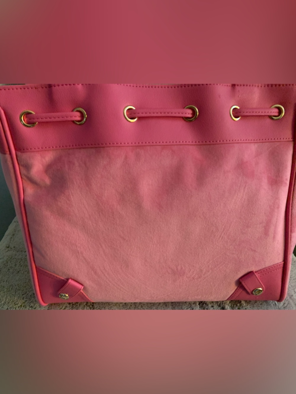🆕- STUNNING JUICY COUTURE DAY DREAMER SCOTTIE DOGS TOTE IN LOVE POTION - Picture 8 of 8